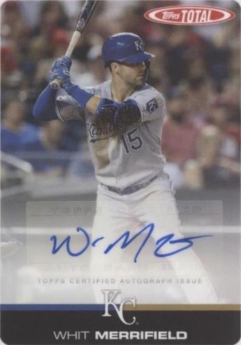 2019 Topps Total - Whit Merrifield #671-A