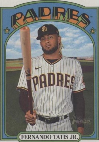 2021 Topps Heritage - Brandon Lowe Fernando Tatís Jr. #241