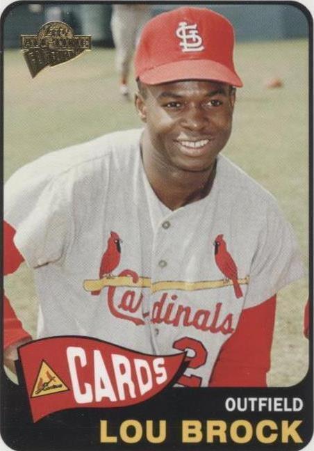 2005 Topps All-Time Fan Favorites - Lou Brock #22