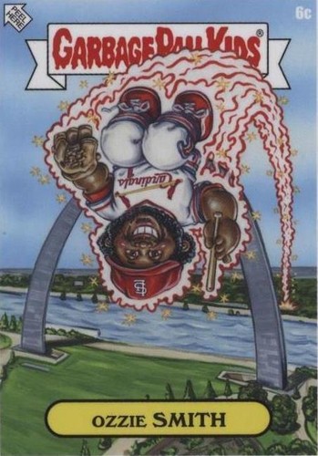 2023 Topps Mlb X Garbage Pail Kids: Series 3 David Gross - Ozzie Smith #6C