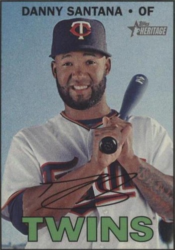 2016 Topps Heritage High Number - Danny Santana #670