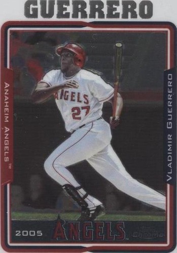 2005 Topps Chrome - Vladimir Guerrero #150