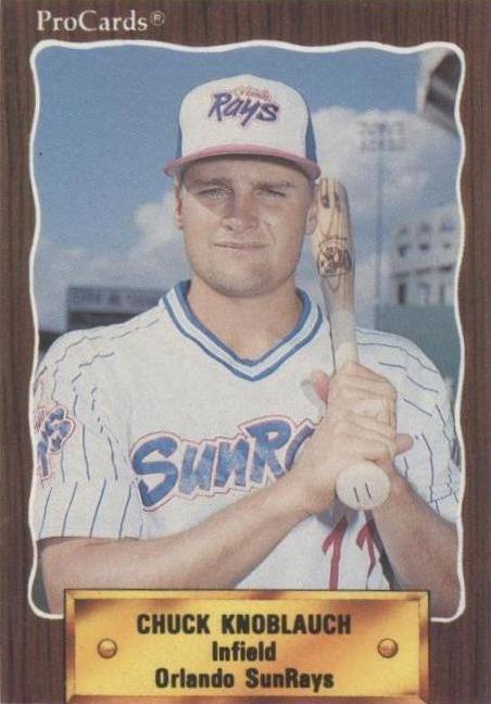 1990 ProCards Minor League - Chuck Knoblauch #1090