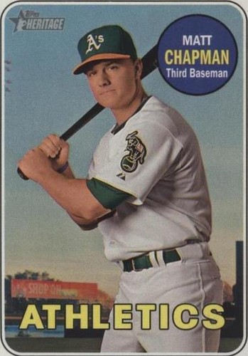 2018 Topps Heritage - Matt Chapman #365