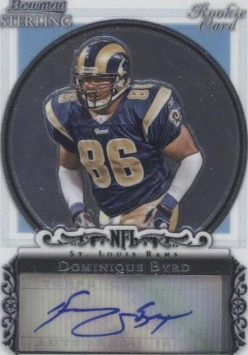 2006 Bowman Sterling Dominique Byrd #BS-DB