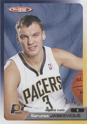 2005-06 Topps Total - Sarunas Jasikevicius #300