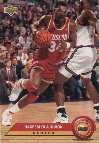 1992-93 Upper Deck McDonald's - Hakeem Olajuwon #P15