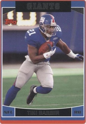 2006 Topps Tiki Barber #244