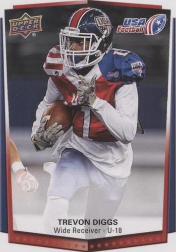 2015 Upper Deck USA Football Trevon Diggs #47
