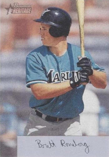 2002 Bowman Heritage - Brett Roneberg #97