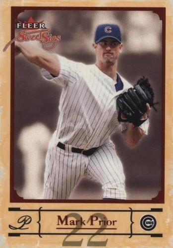 2004 Fleer Sweet Sigs - Mark Prior #72