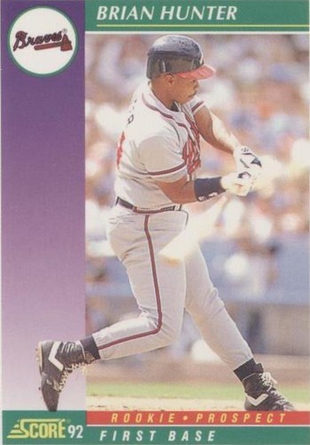1992 Score - Brian Hunter #417