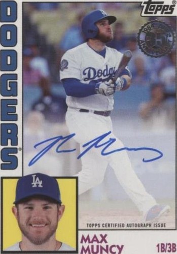 2019 Topps - Max Muncy #84A-MMU