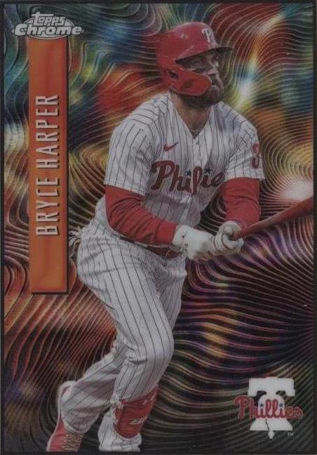 2022 Topps Chrome Sonic - Bryce Harper #EX-13
