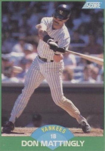 1989 Score - Don Mattingly #100