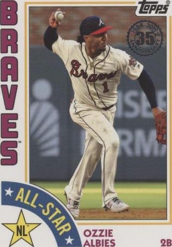 2019 Topps - Ozzie Albies #84AS-OA
