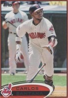 2012 Topps - Carlos Santana #656