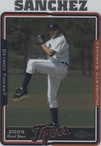 2005 Topps Chrome Update & Highlights - Humberto Sanchez #UH117