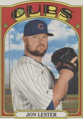2021 Topps Heritage - Jon Lester #326