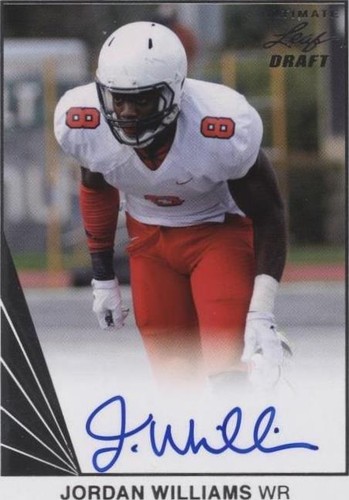 2016 Leaf Ultimate Draft Jordan Williams-Lambert #BA-JW2