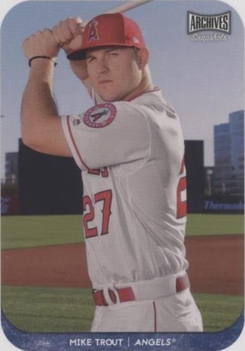 2018 Topps Archives Snapshots - Mike Trout #AS-MT