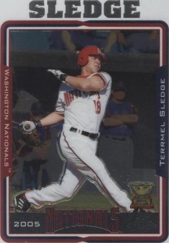 2005 Topps Chrome - Terrmel Sledge #292