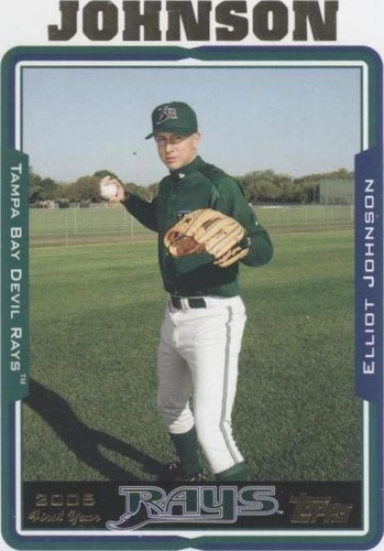 2005 Topps Updates & Highlights - Elliot Johnson #UH225