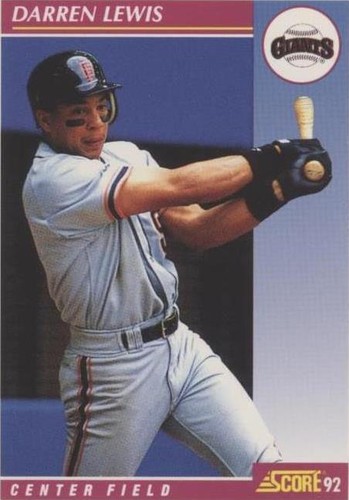 1992 Score - Darren Lewis #562