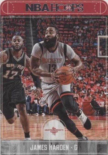 2017-18 Panini NBA Hoops - James Harden #184
