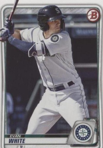 2020 Bowman - Evan White #BP-77