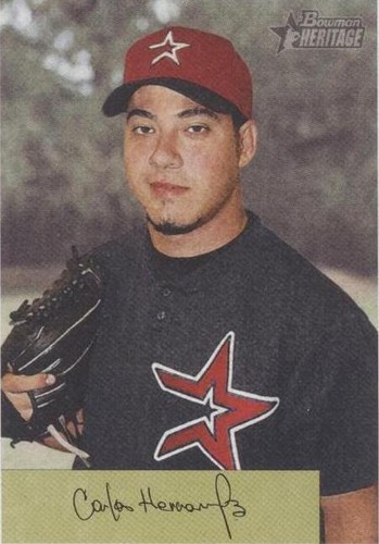 2002 Bowman Heritage - Carlos Hernandez #416