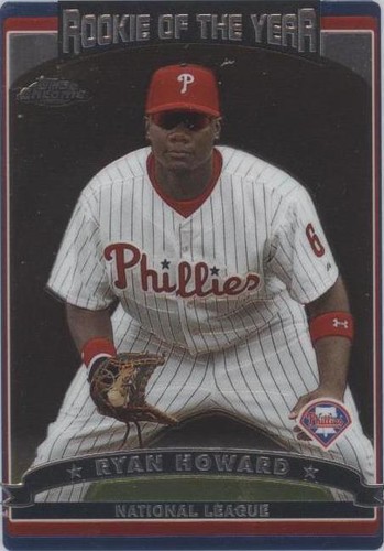 2006 Topps Chrome - Ryan Howard #275
