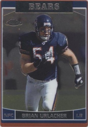 2006 Topps Chrome Brian Urlacher #135