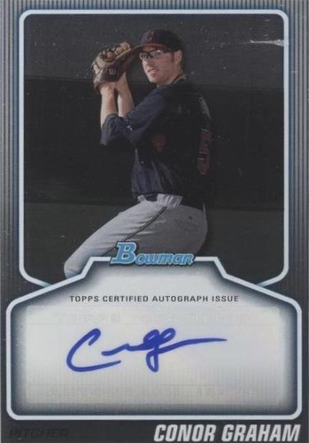 2010 Bowman Draft Picks & Prospects - Connor Graham #BPA-CG