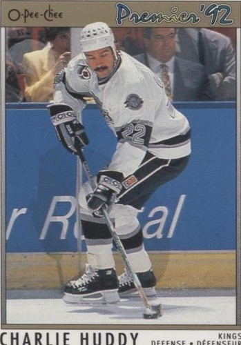1991-92 O-Pee-Chee Premier - Charlie Huddy #125
