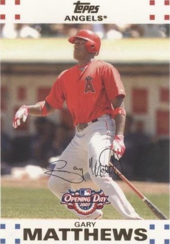 2007 Topps Opening Day - Gary Matthews Jr. #82