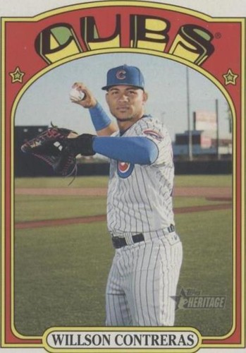 2021 Topps Heritage - Willson Contreras #41