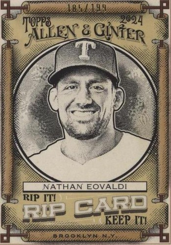 2024 Topps Allen & Ginter - Nathan Eovaldi #RIP-NE