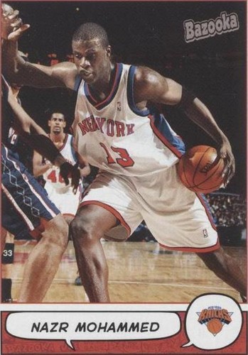2004-05 Topps Bazooka - Nazr Mohammed #152