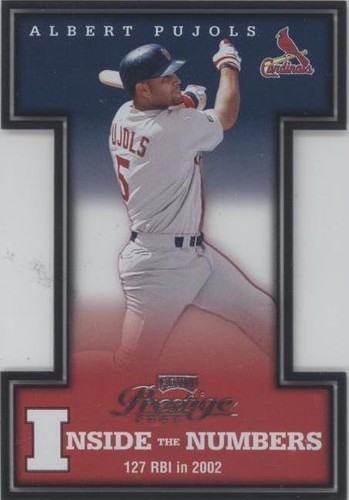 2003 Playoff Prestige - Albert Pujols #IN-14