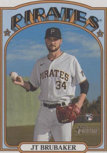 2021 Topps Heritage High Number - JT Brubaker #646