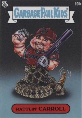 2023 Topps Mlb X Garbage Pail Kids: Series 3 David Gross - Corbin Carroll #19B