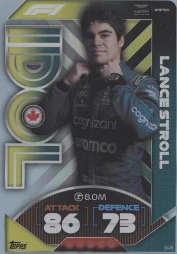 2022 Topps F1 Turbo Attax - Lance Stroll #348