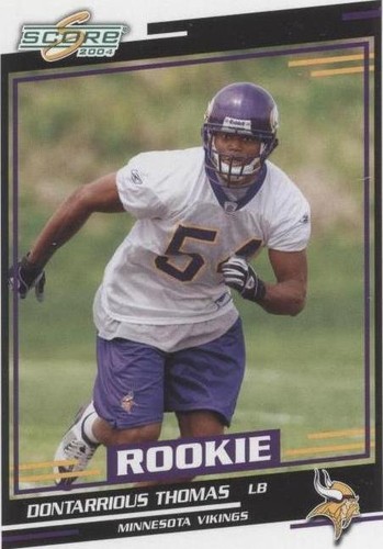 2004 Score Dontarrious Thomas #413