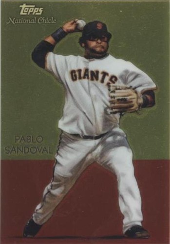 2010 Topps Chrome - Pablo Sandoval #CC33