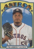 2021 Topps Heritage - Framber Valdez #154