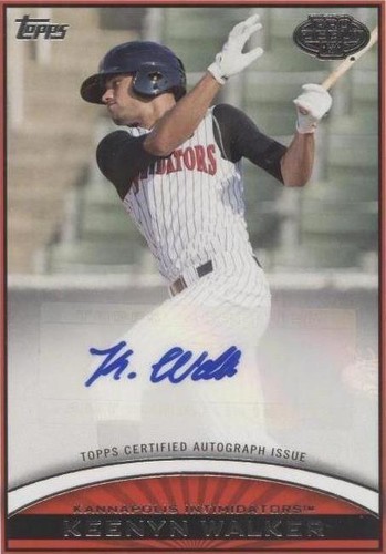 2012 Topps Pro Debut - Keenyn Walker #PDA-KW
