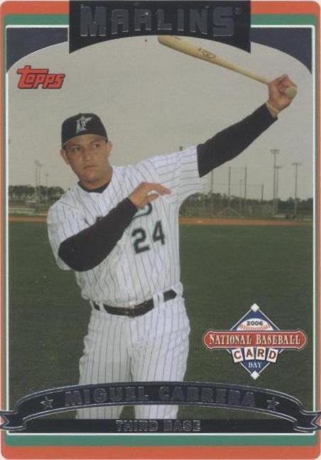 2006 Topps National Baseball Card Day - Miguel Cabrera #10