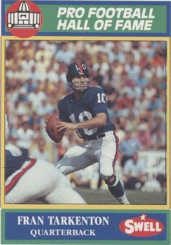 1990 Swell Pro Football Hall of Fame Fran Tarkenton #138