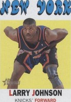 2000-01 Topps Heritage - Larry Johnson #185
